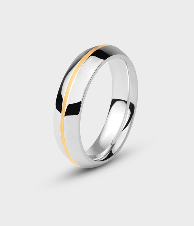 Golden Angel Ray Ring by Stephen Einhorn